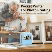 A14M Portable Mini Thermal Label Printer Home Photo Printer Student Wrong Question Printer Mini Label Printer Price Tag,B Ewkiki